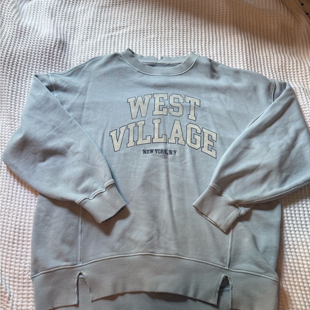 aerie chill crewneck sweatshirt